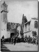 General Sir Edmund Allenby entering Jerusalem