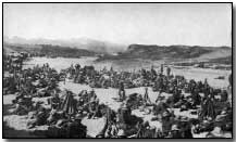 British troops resting prior to the attack on Gaza