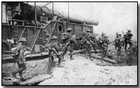 British wiring party near Arras