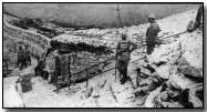 French trenches on the Meuse