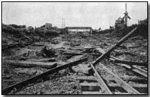 Area near Albert following German evacuation