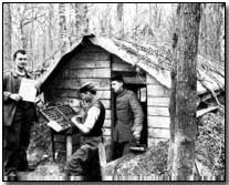 German printing office on the Western Front