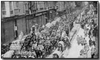 Austrian troops entering Przemysl