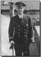 Lt HTC Walker, RN, who took part in the Zeebrugge operation