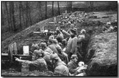 German trench