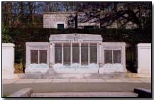 War memorial in Grove Park, Weston-super-Mare for the Second World War