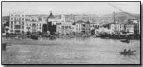 Salonika from the sea (NW)