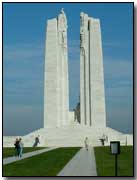 Canadian memorial at Vimy Ridge