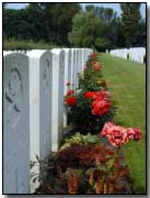 Wytschaete Cemetery, in the Ypres Salient